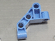 Large Figure Skeletal, Torso, Back, Beam 4 x 4 x 2 (Matoran) in Medium Blue