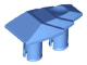 Fairing 1 x 2 Stepped with Two Pins in Medium Blue