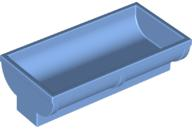 Duplo Horse Trough 2 x 4 x 2 in Medium Blue