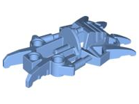 Large Figure Foot, Claws, Toa Inika in Medium Blue