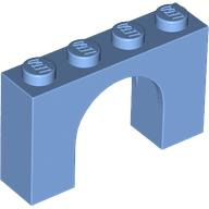 Brick Arch 1 x 4 x 2 in Medium Blue
