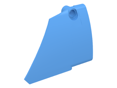 Technic Panel Fairing #14 Large Short Smooth, Side B in Medium Blue