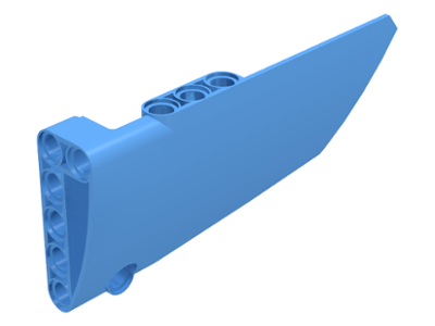 Technic Panel Fairing #18 Large Smooth, Side B in Medium Blue
