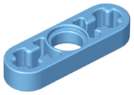 Technic Beam 1 x 3 Thin in Medium Blue