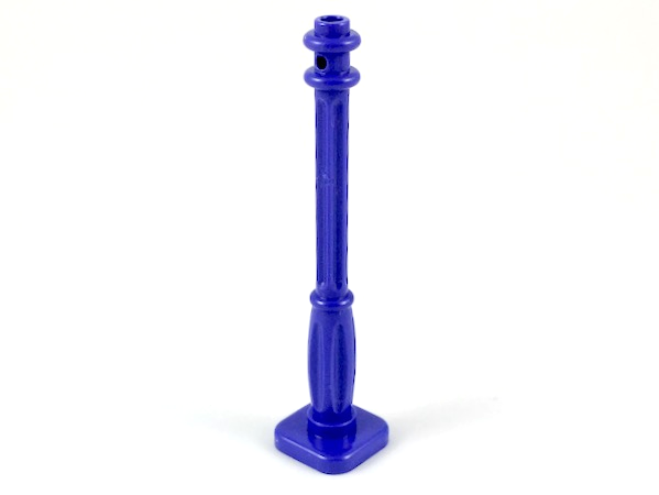 Lamp Post 2 x 2 x 7 with 6 Base Flutes in Violet