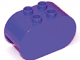 Duplo Brick 2 x 4 x 2 Rounded Ends in Violet