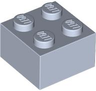 Brick 2 x 2 in Light Violet