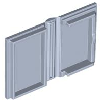Book 2 x 3 [Plain] in Light Violet