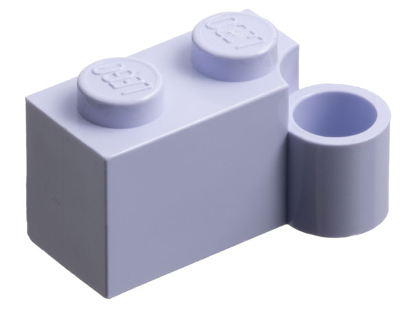 Hinge Brick 1 x 4 [Lower] in Light Violet