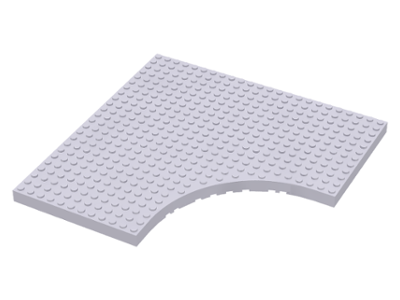 Brick Special 24 x 24 without 12 x 12 Quarter Circle in Light Violet