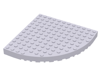 Brick Round Corner 12 x 12 in Light Violet