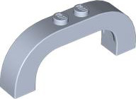 Brick Arch 1 x 6 x 2 Curved Top in Light Violet