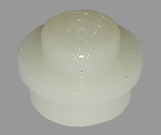 Plate Round 1 x 1 with Solid Stud in Glow In Dark Opaque