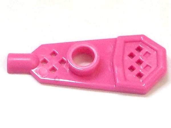 Minifig Footwear Snowshoe [Short Front End] in Dark Pink
