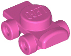 Sports Roller Skate in Dark Pink