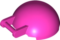 Windscreen 4 x 4 x 1 2/3 Canopy Half Sphere with Handle in Dark Pink