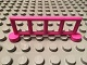Duplo Fence / Rail 1 x 6 with 5 Rails in Dark Pink