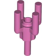 Bar, 4 Top Bars, Palm Tree Top in Dark Pink