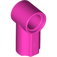 Technic Axle and Pin Connector Angled #1 in Dark Pink