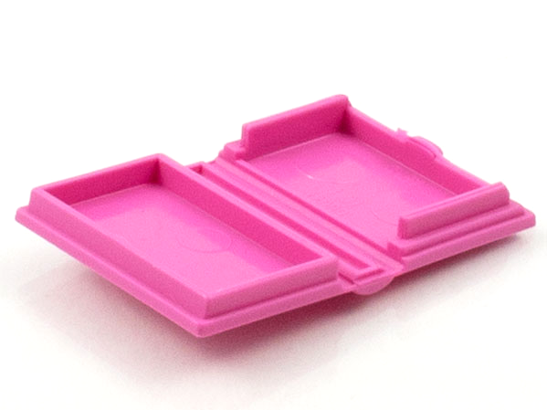 Book 2 x 3 [Plain] in Dark Pink