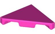 Tile 45° Cut 2 x 2 (Triangle) in Dark Pink