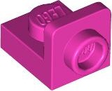 Bracket 1 x 1 - 1 x 1 Inverted in Dark Pink
