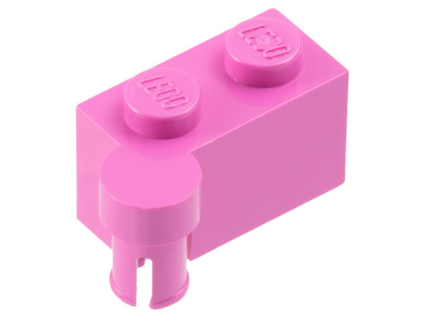 Hinge Brick 1 x 4 [Upper] in Dark Pink