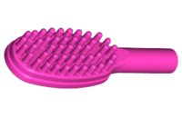 Equipment Hairbrush Short Handle [10mm] in Dark Pink