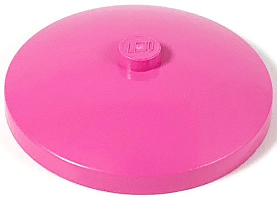 Dish 4 x 4 Inverted [Radar] in Dark Pink