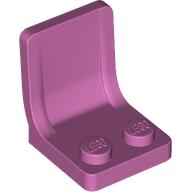 Seat / Chair 2 x 2 in Dark Pink