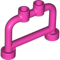 Bar 1 x 4 x 2 with Studs in Dark Pink