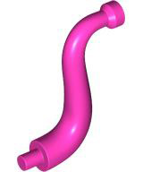 Animal Body Part / Plant, Tail / Trunk / Tentacle / Tongue / Vine / Tree Branch (Short Tip) in Dark Pink