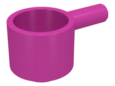 Equipment Saucepan in Dark Pink