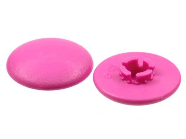 Clikits Icon, Round 2 x 2 Large with Pin in Dark Pink