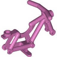 Bicycle Frame [Solid Stud] in Dark Pink