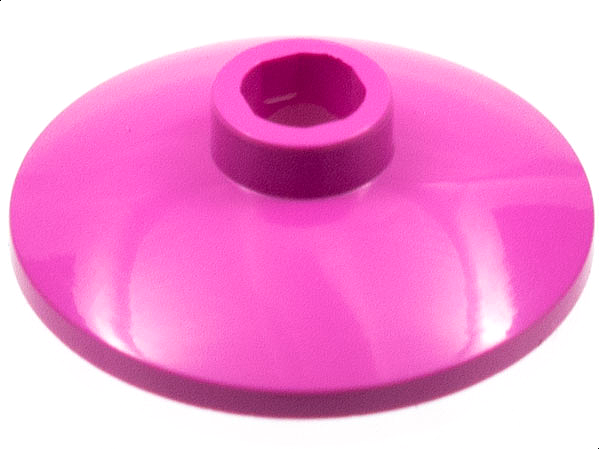 Dish 2 x 2 Inverted [Radar] in Dark Pink
