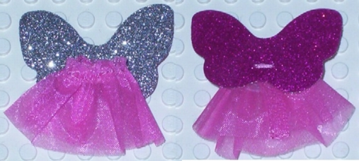 Belville, Skirt, Girl, with Fairy Wings in Dark Pink