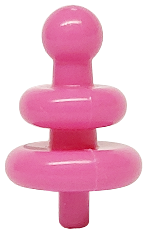 Headwear Accessory Vintage Sci-Fi Antenna in Dark Pink