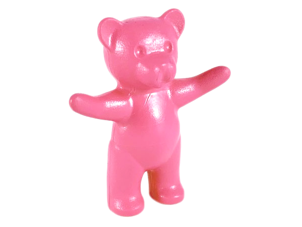 Belville / Scala, Animal, Teddy Bear - Arms Up in Dark Pink