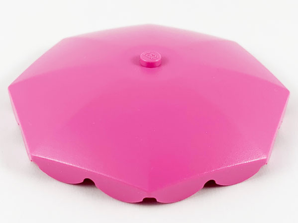 Belville, Equipment, Umbrella Top with Rounded Bottom Flaps in Dark Pink