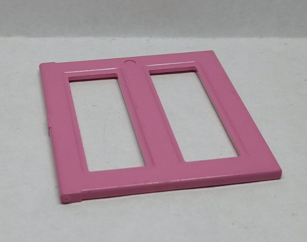 Duplo Door / Window Pane 1 x 3 x 4 in Dark Pink