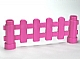 Duplo Fence 1 x 6 x 2 Paled (Picket) in Dark Pink