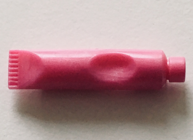 Belville / Scala, Equipment, Tube Toothpaste in Dark Pink