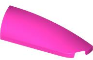 Brick Round, Curved Double 1 x 4 with Stud Notch Right in Dark Pink