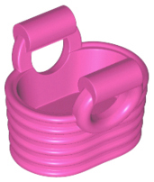 Bag / Basket in Dark Pink
