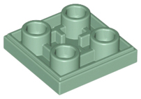 Tile Special 2 x 2 Inverted in Sand Green