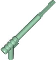 Weapon Spear Gun with Squared Trigger and Thick Spear Base in Sand Green