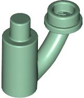 Plant, with Bar and Off-shoot with Stud in Sand Green