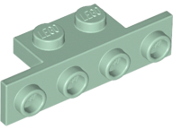 Bracket 1 x 2 - 1 x 4 [Square Corners] in Sand Green