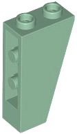 Brick Sloped Inverted 75° 2 x 1 x 3 in Sand Green